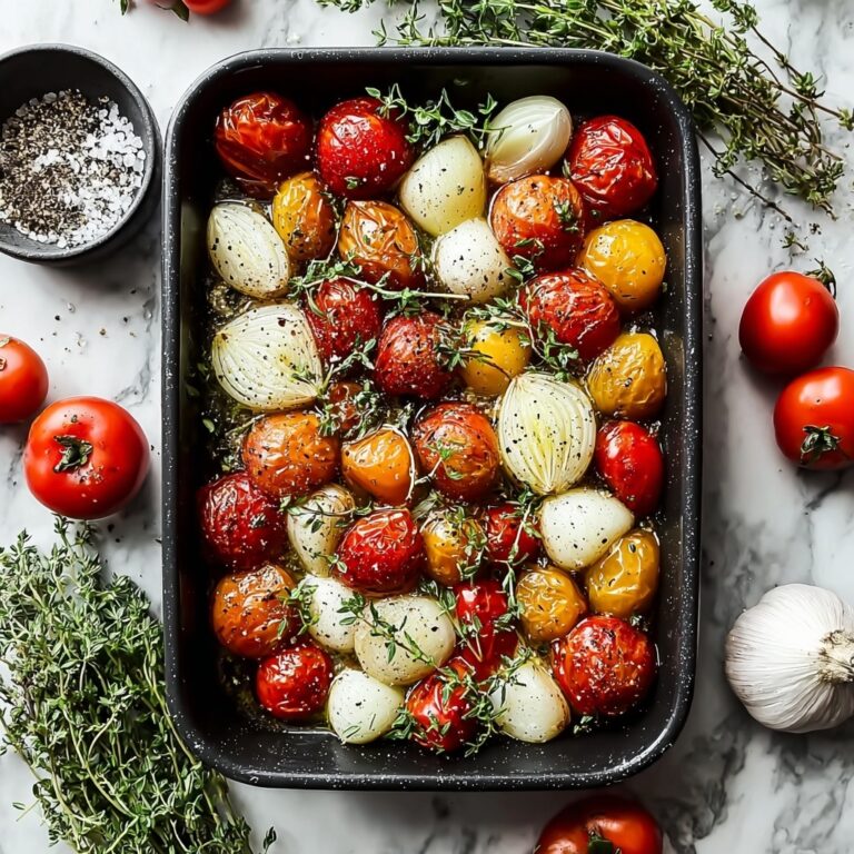Garlic Herb Roasted Vegetables Recipe