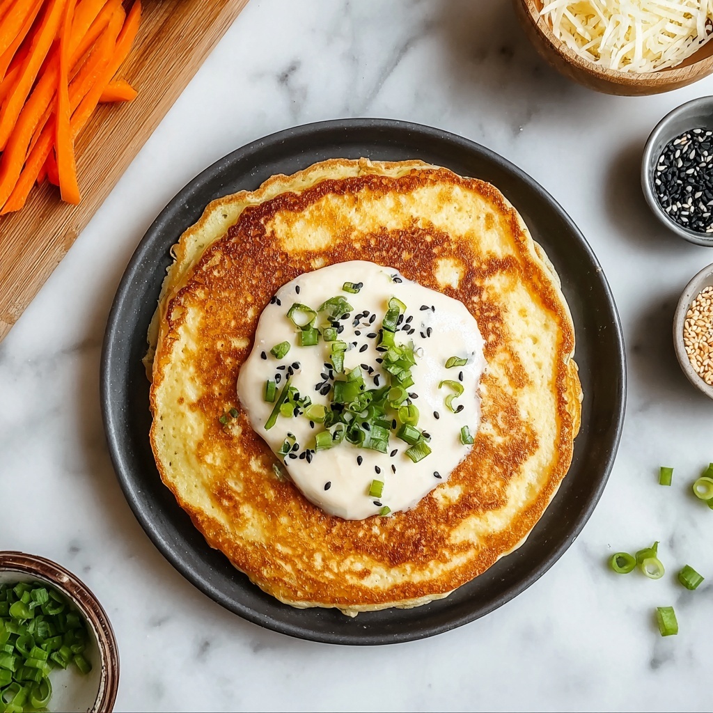 Korean Cheese Pancake Recipe - Recipe Image