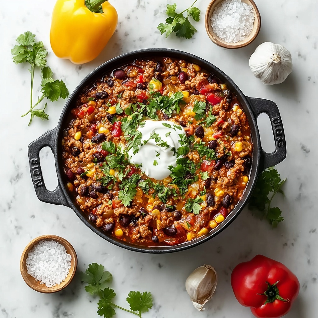 Mexican Beef and Cheese Casserole Recipe - Recipe Image