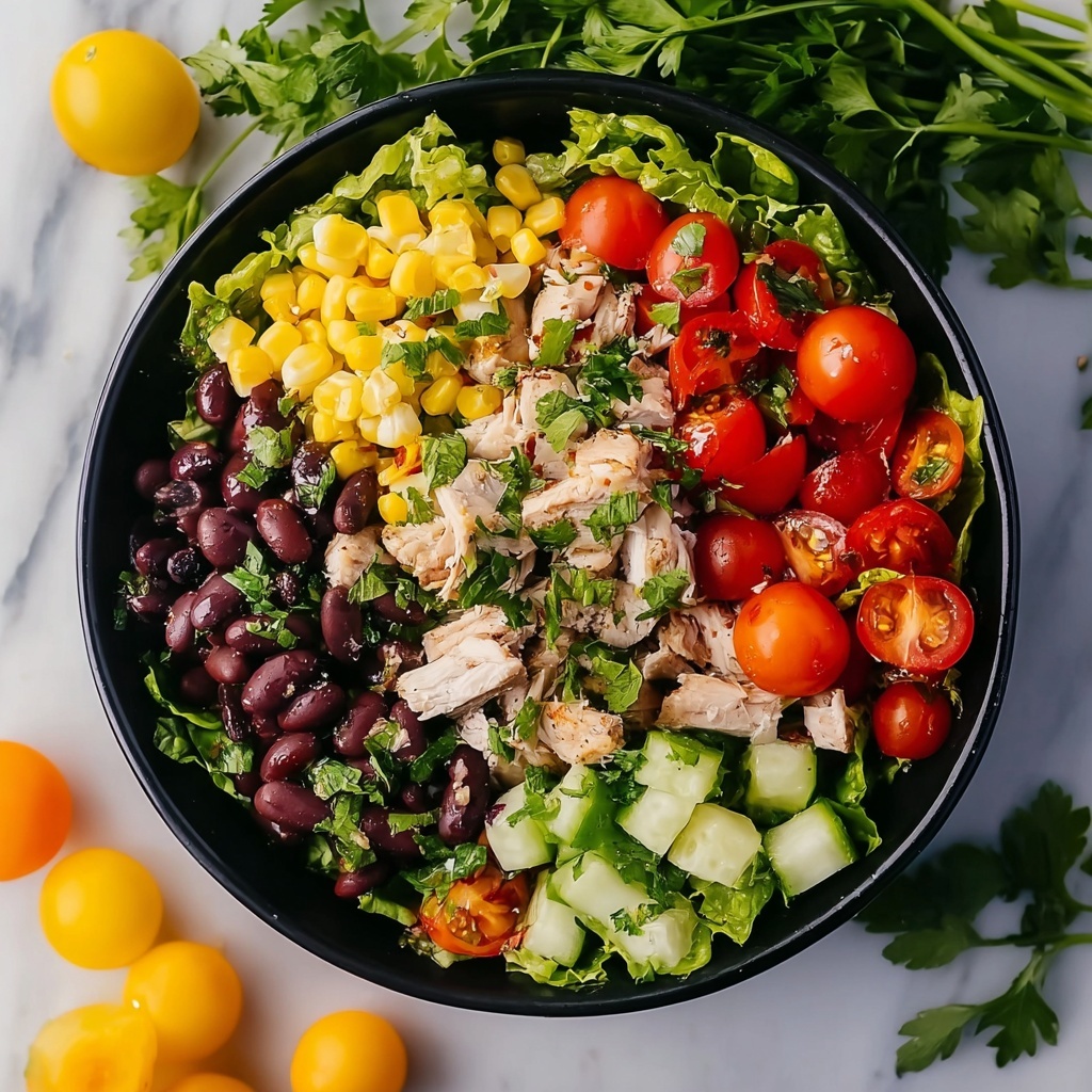 Mexican Chicken Chopped Salad Recipe - Recipe Image