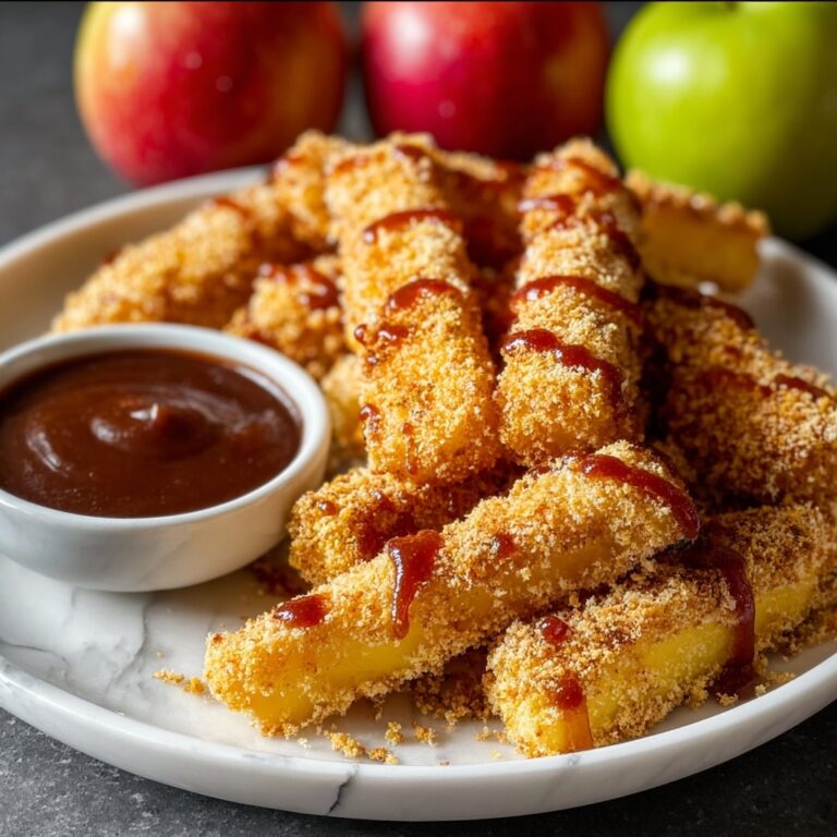 Air Fryer Apple Fries Recipe