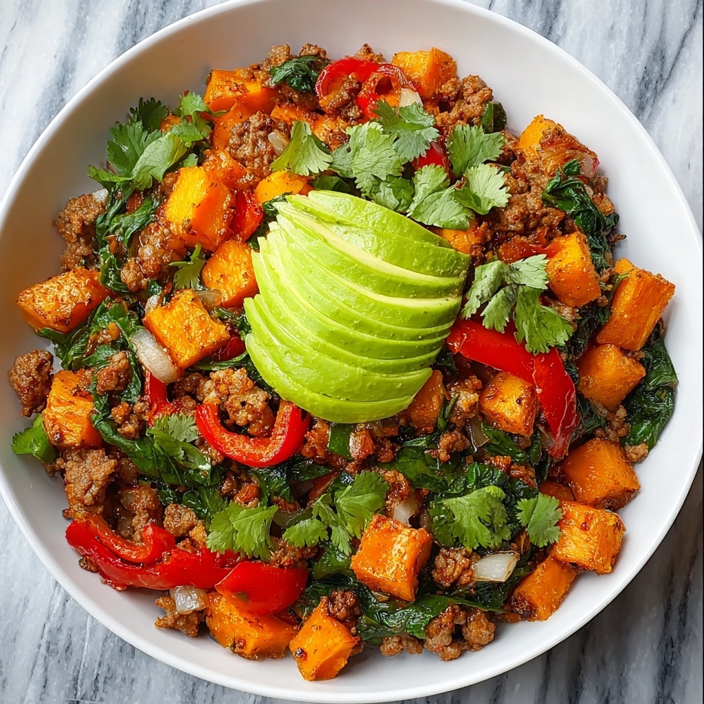 Ground Beef Sweet Potato Skillet Recipe - Recipe Image