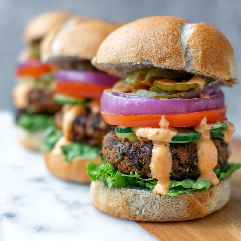 The Best Black Bean Burger Recipe - Recipe Image