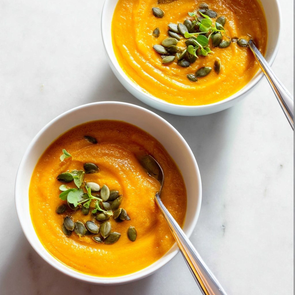 Creamy Roasted Butternut Squash Soup with Warm Spices Recipe - Recipe Image