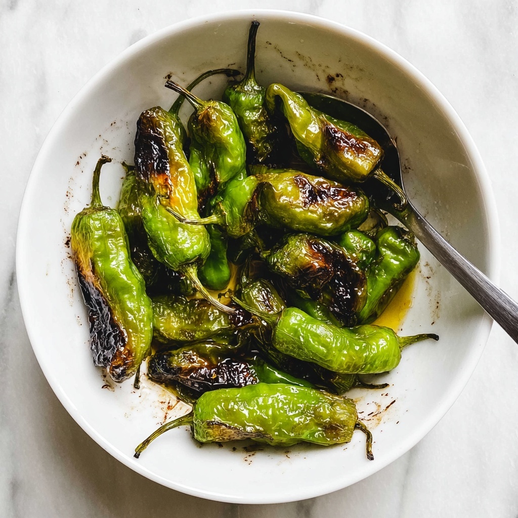 Blistered Shishito Peppers with Soy and Togarashi Recipe - Recipe Image