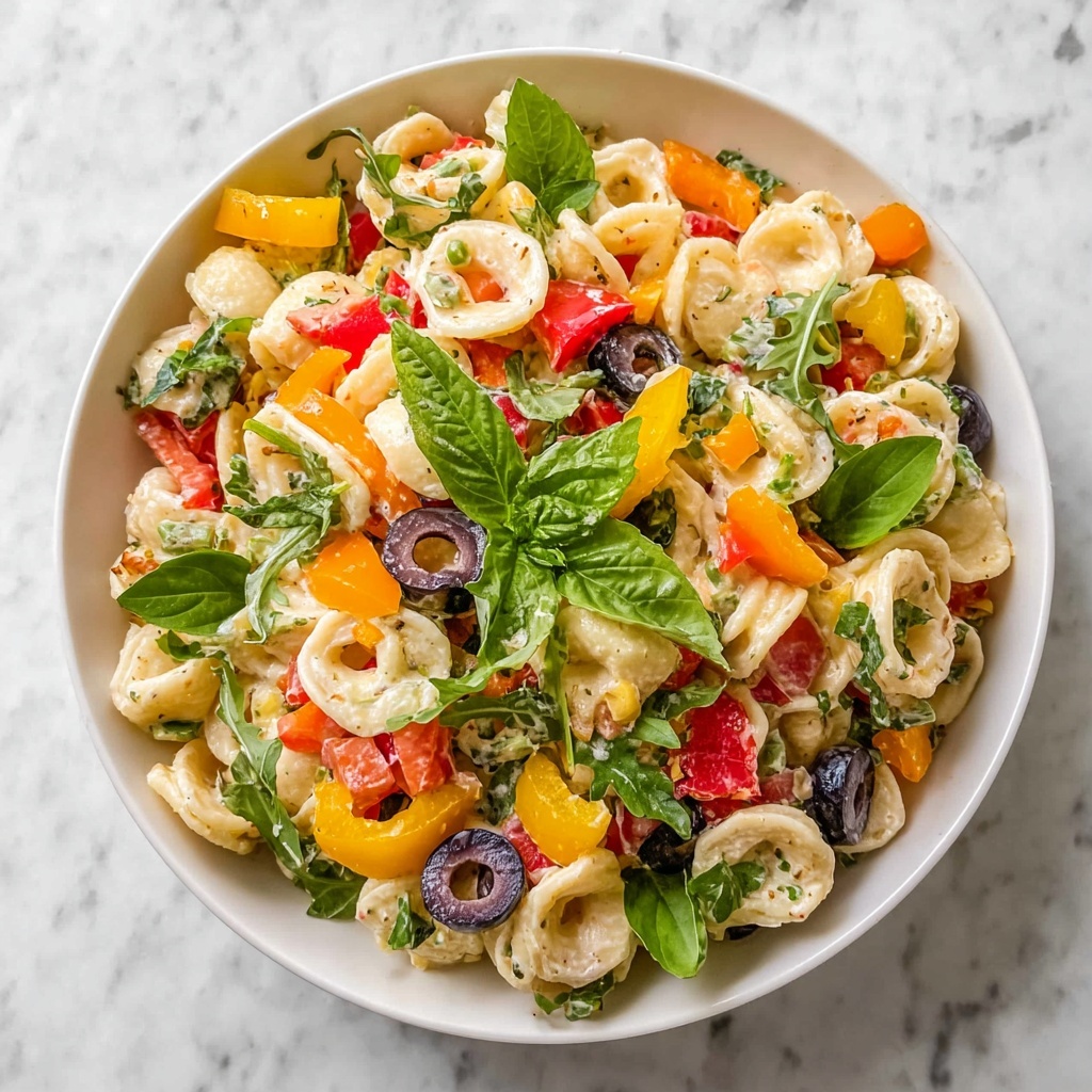 Mediterranean Pasta Salad Recipe - Recipe Image