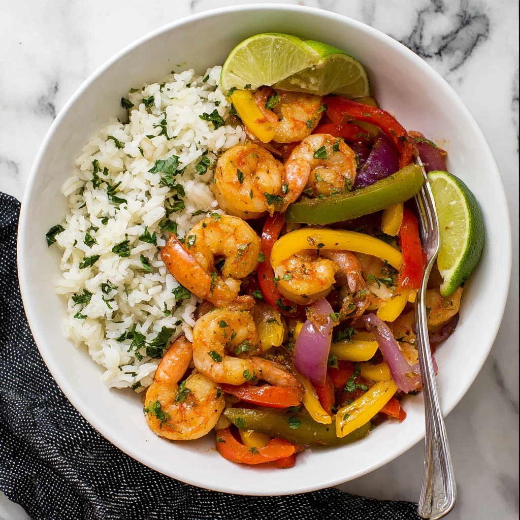 Sheet Pan Shrimp Fajitas Recipe - Recipe Image