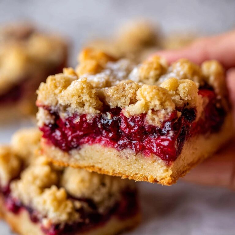 Cranberry Shortbread Bars Recipe