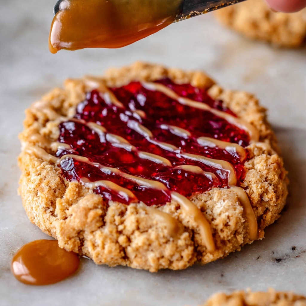 Peanut Butter and Jelly Cookies Recipe - Recipe Image