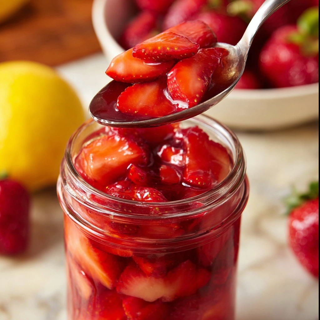 Fresh Strawberry Topping Recipe - Recipe Image