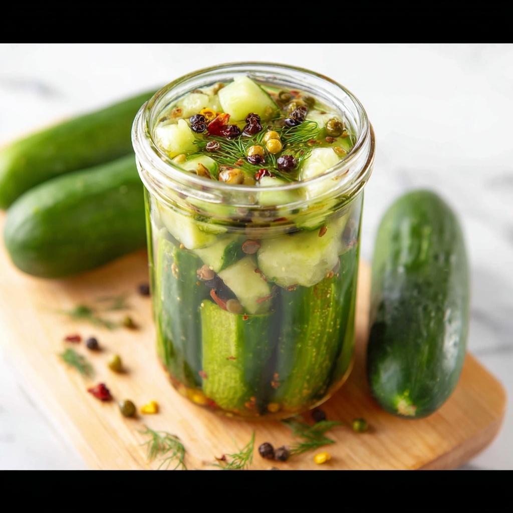 Refrigerator Pickles Recipe - Recipe Image