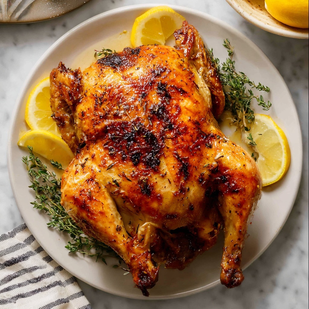 Juicy Herb-Infused Spatchcock Chicken Recipe - Recipe Image