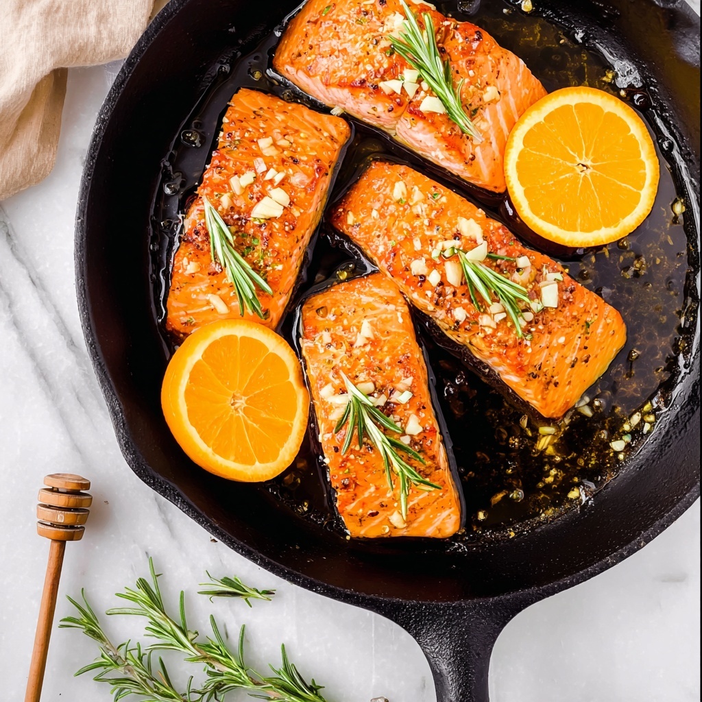 Orange Glazed Salmon Recipe - Recipe Image