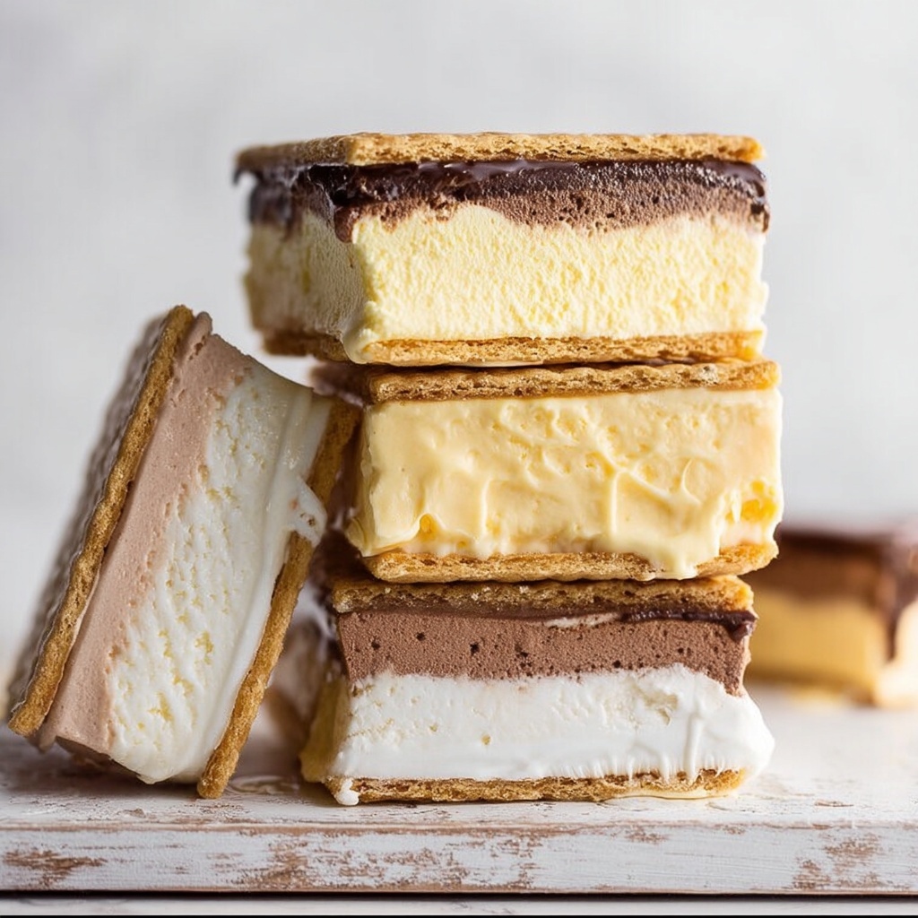 S'more Ice Cream Sandwiches Recipe - Recipe Image