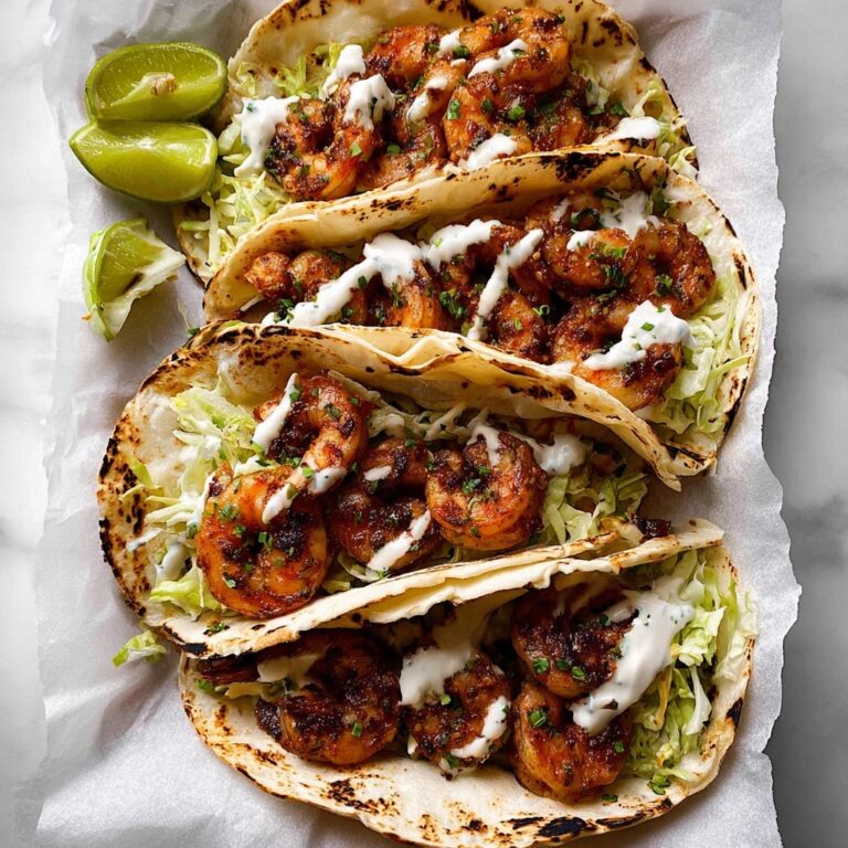 Prawn Tacos with Chipotle Lime Marinade Recipe