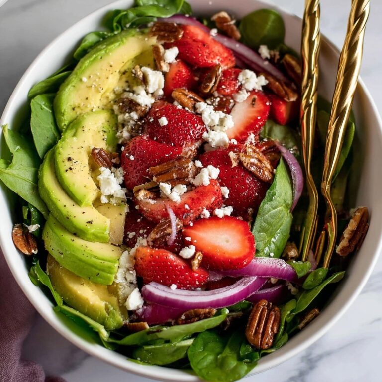 Strawberry Avocado Salad with Poppyseed Dressing Recipe