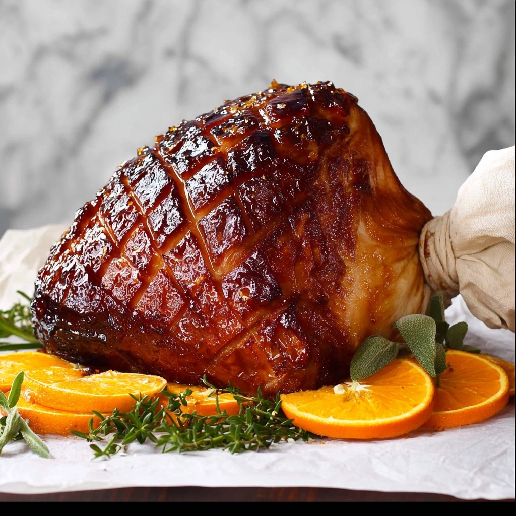 Maple Glazed Ham Recipe - Recipe Image
