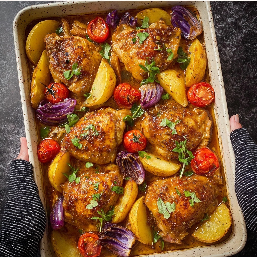 Mediterranean Chicken Dinner Recipe - Recipe Image