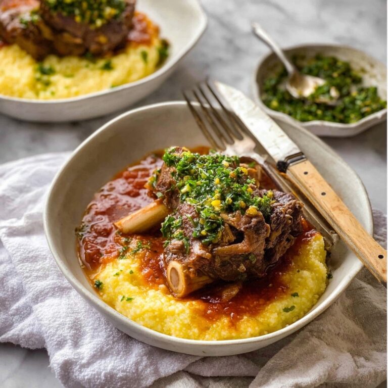 Osso Buco with Tomato, White Wine, and Herb Sauce Recipe