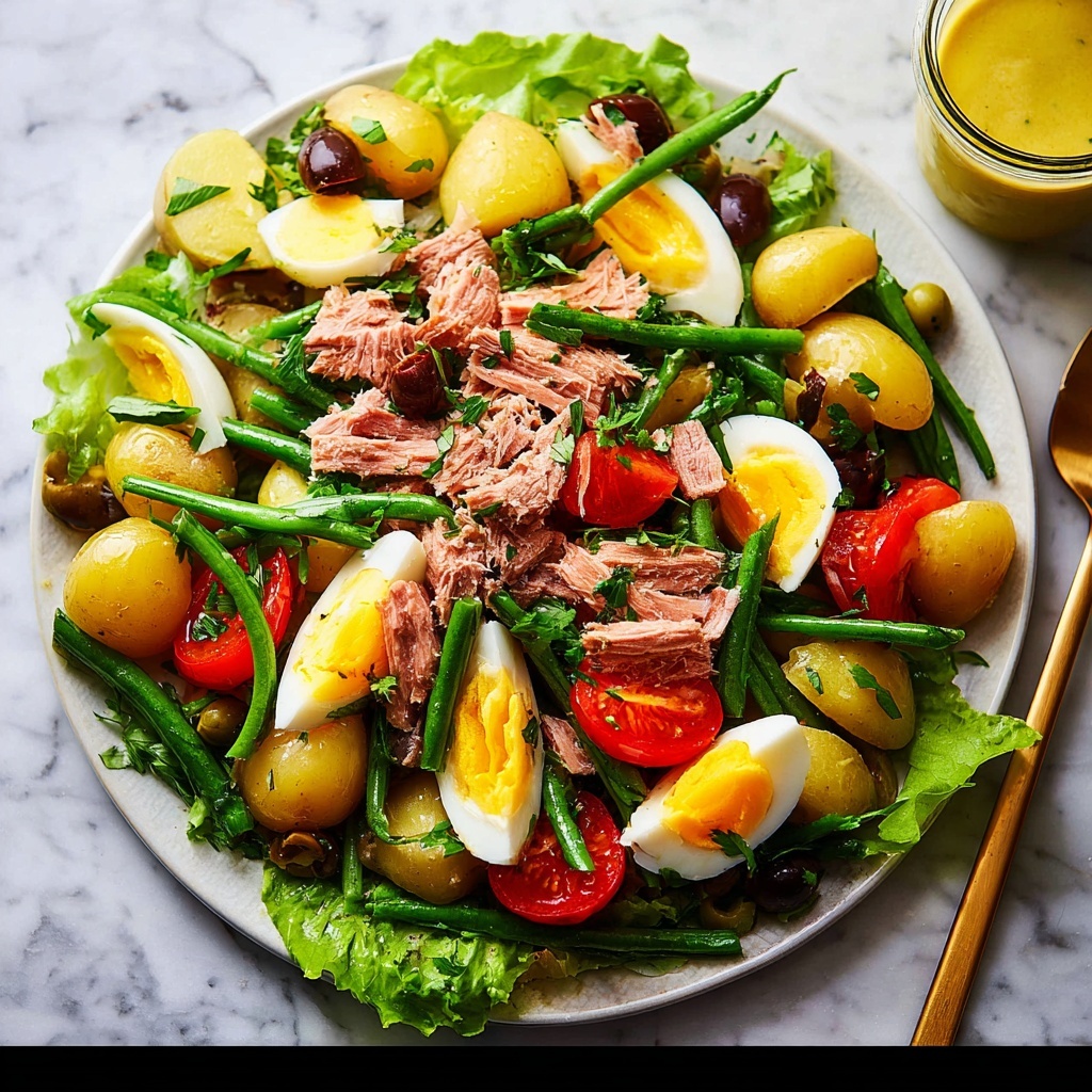 Nicoise Salad (French Tuna and Vegetable Salad) Recipe - Recipe Image