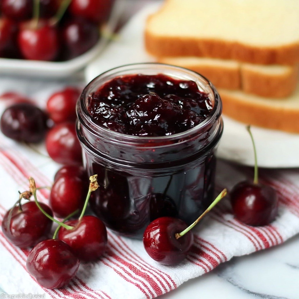 Instant Pot Cherry Jam Recipe - Recipe Image
