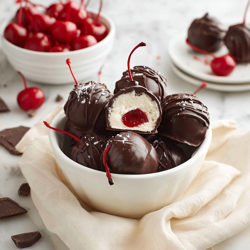 Chocolate Covered Cherries Recipe - Recipe Image