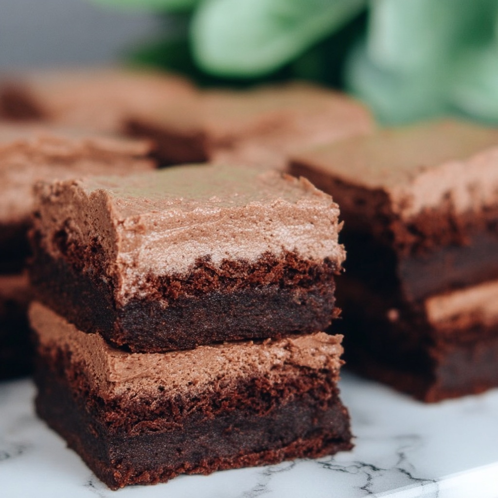 Irish Whiskey Brownies Recipe - Recipe Image