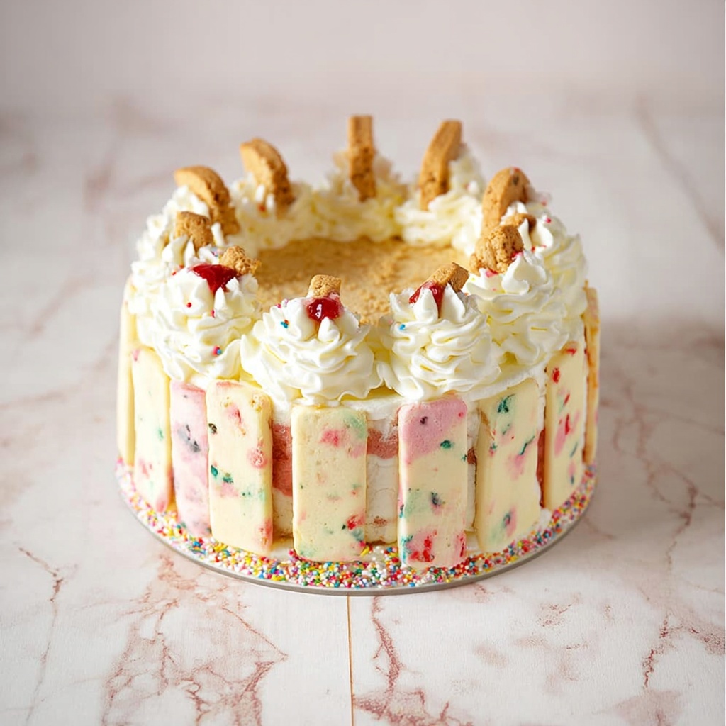 Strawberry Pop Tart Cheesecake Recipe - Recipe Image