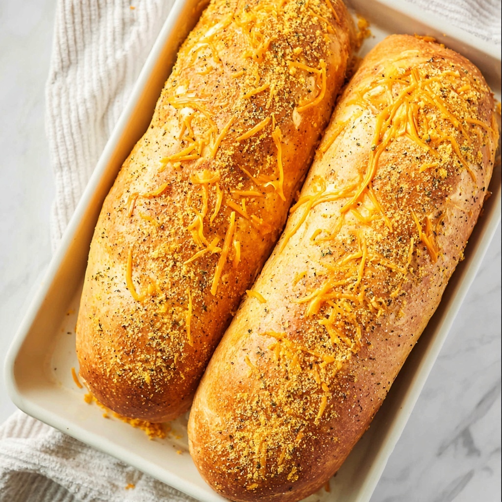 Italian Herbs and Cheese Bread (Subway Copycat Recipe) Recipe - Recipe Image