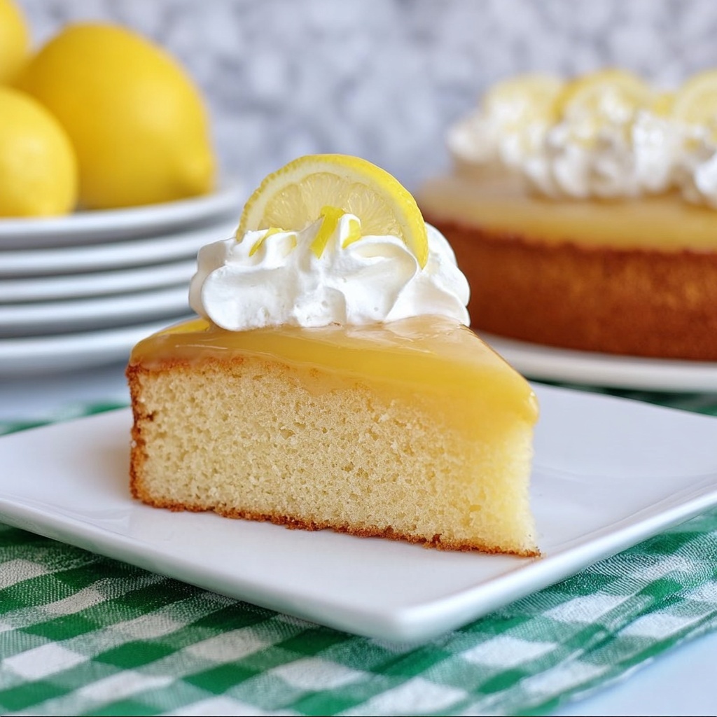 Lemon Curd Cake Recipe - Recipe Image