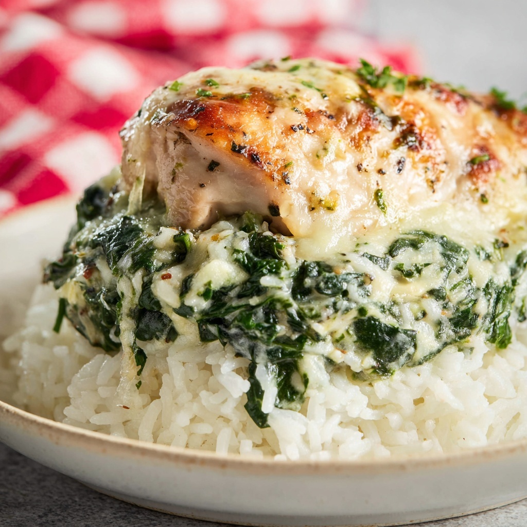 Spinach Stuffed Chicken Breast Recipe - Recipe Image