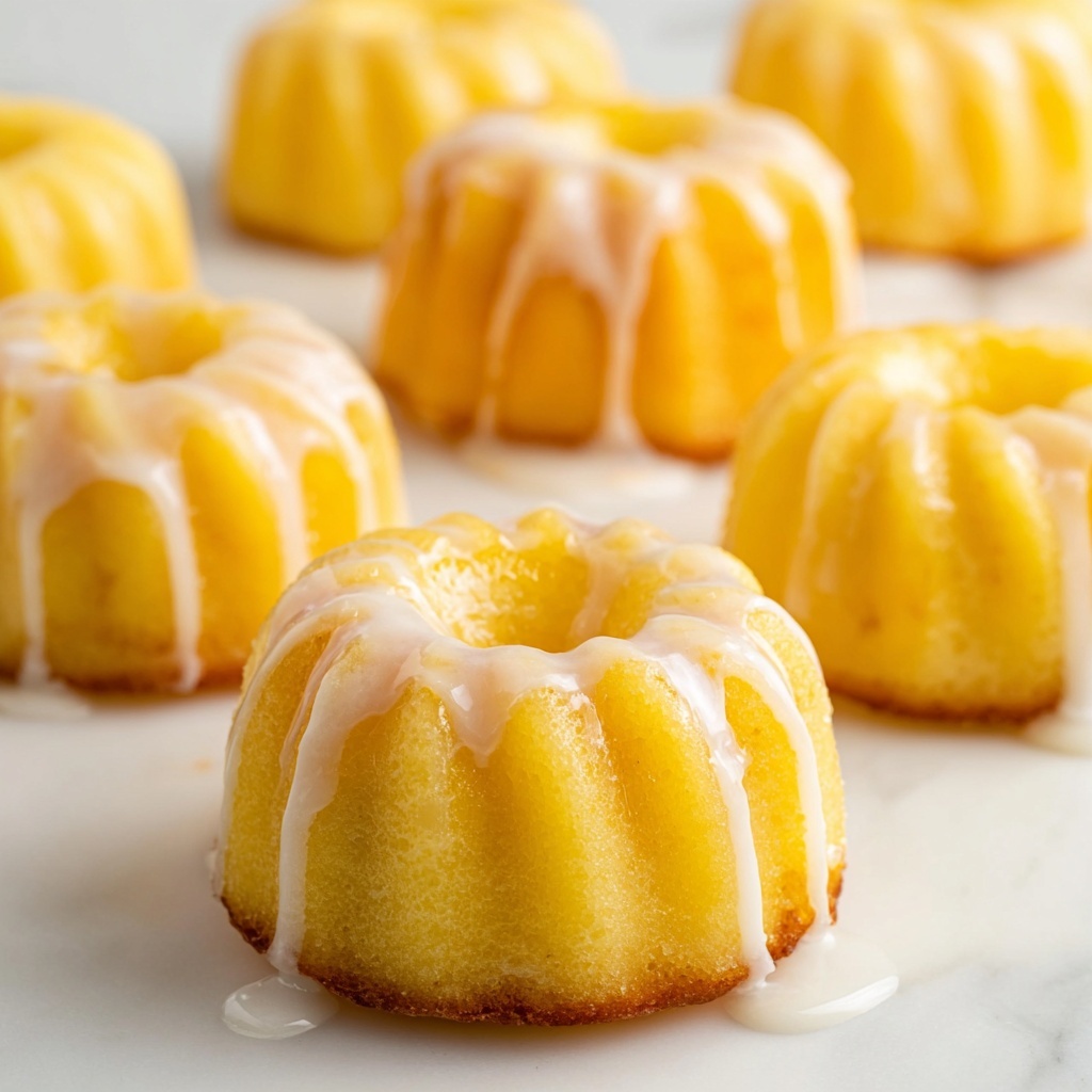 Mini Lemon Bundt Cakes Recipe - Recipe Image