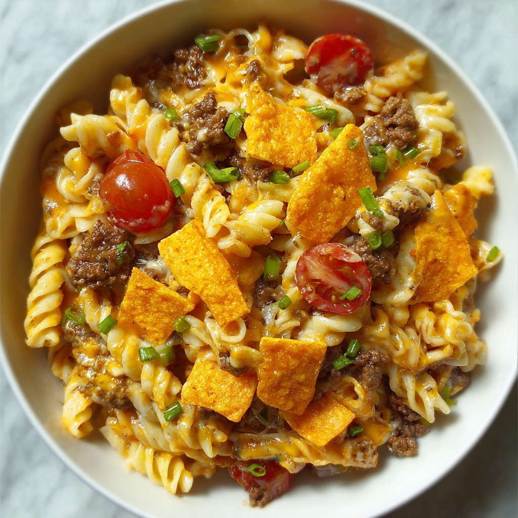 Taco Pasta Salad Recipe - Recipe Image