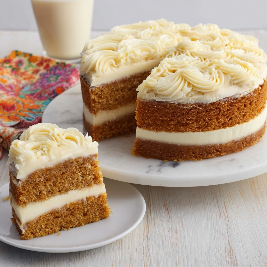 Pumpkin Cheesecake Cake Recipe - Recipe Image