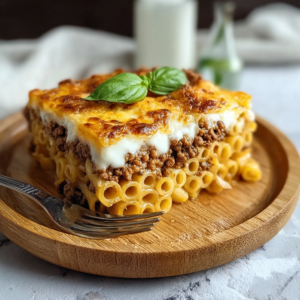 Irresistibly Creamy Pastitsio: A Greek Comfort Classic Recipe - Recipe Image
