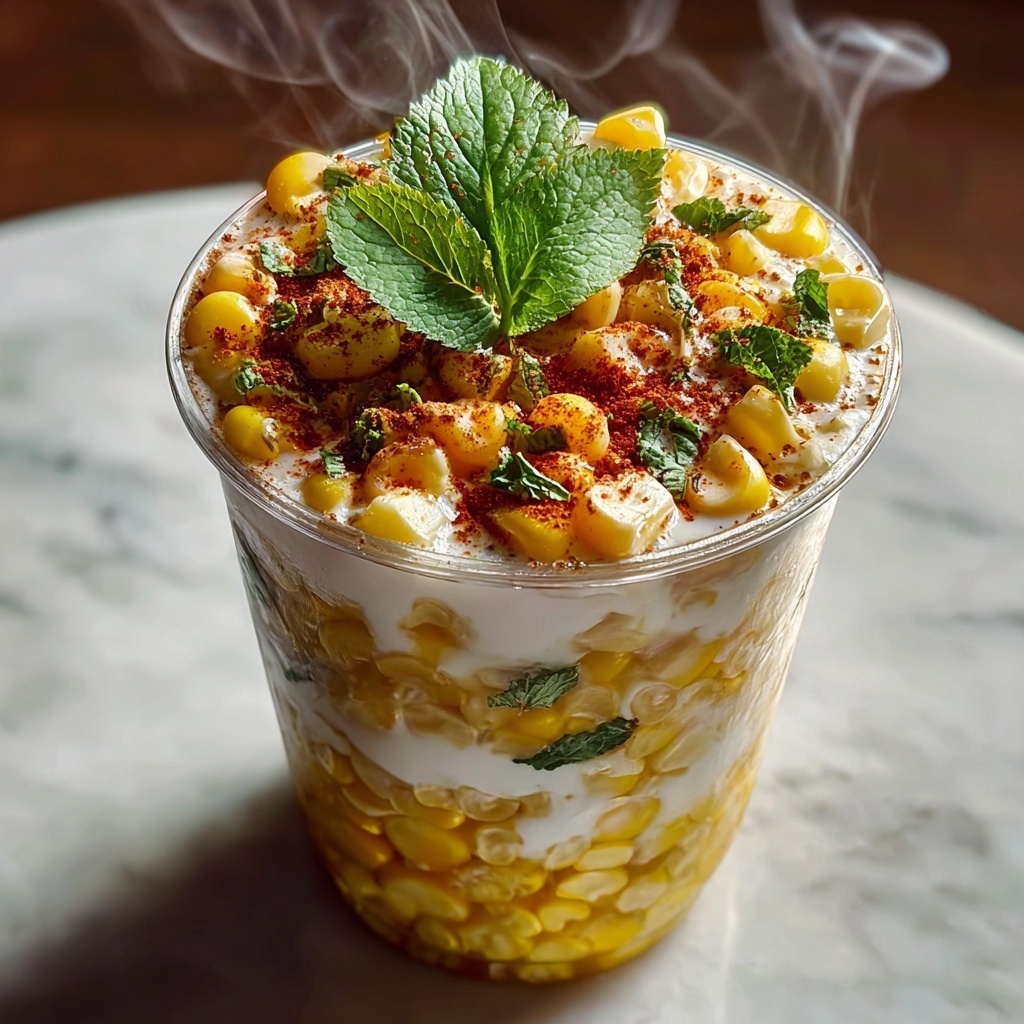 Creamy Mexican Street Corn in a Cup Recipe - Recipe Image