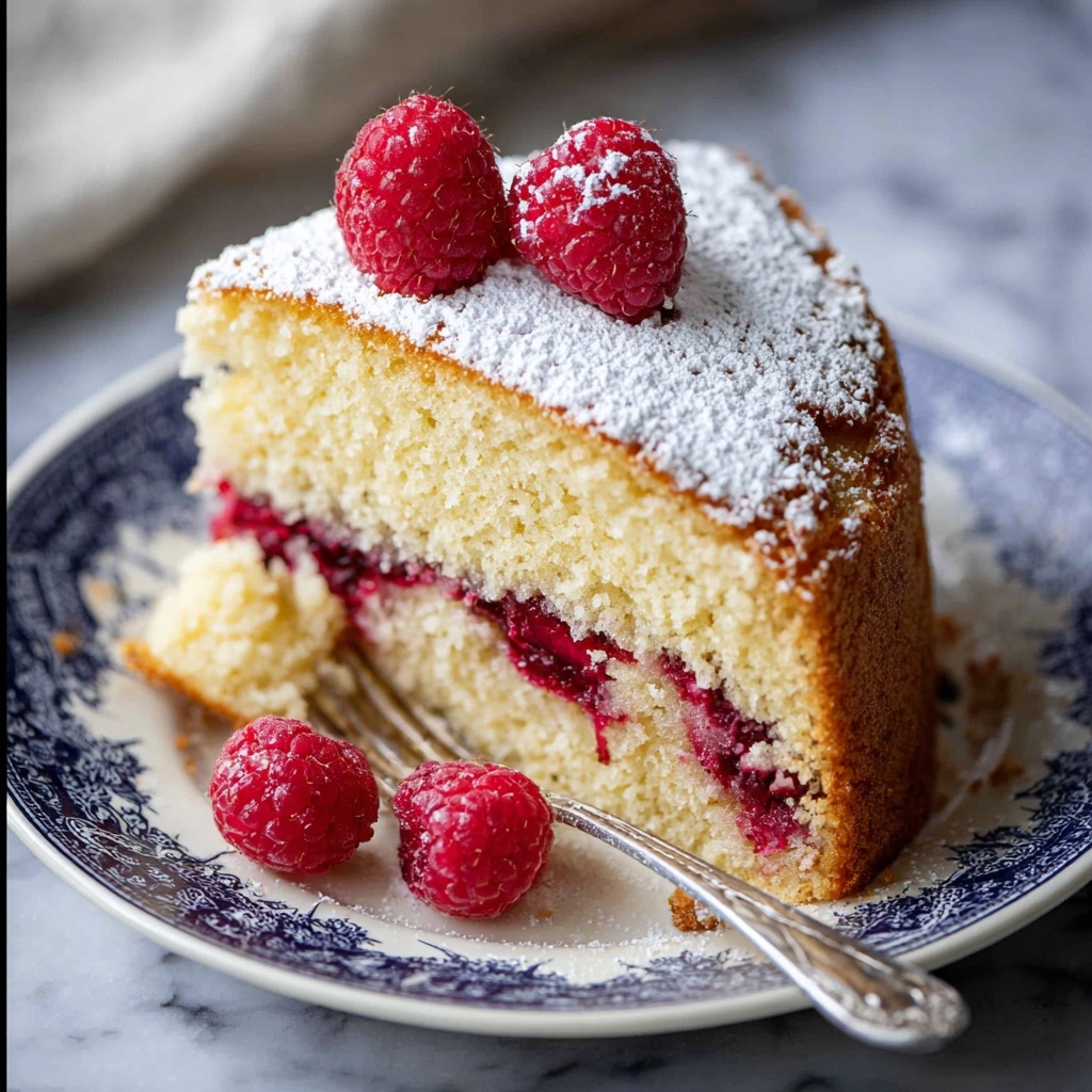 Yogurt Raspberry Cake Recipe - Recipe Image