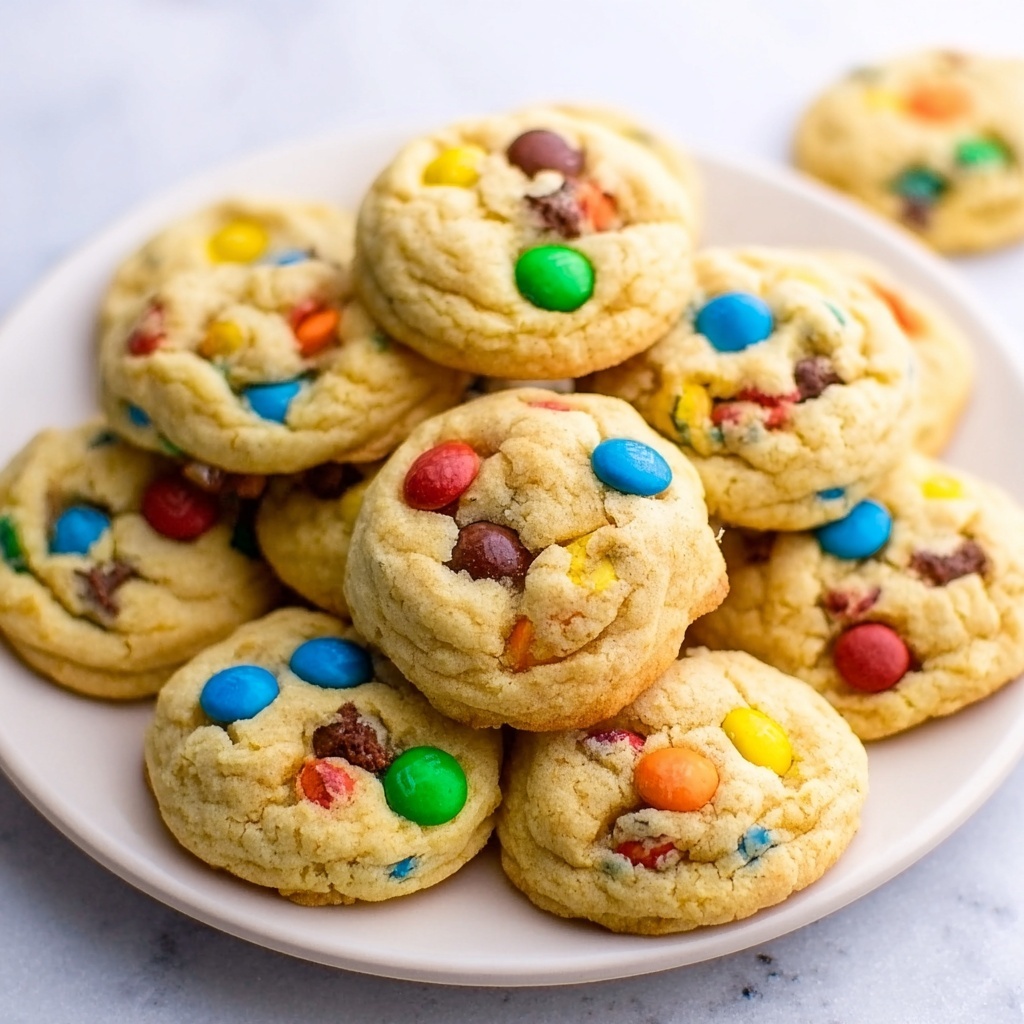 Soft M&M Cookies Recipe - Recipe Image