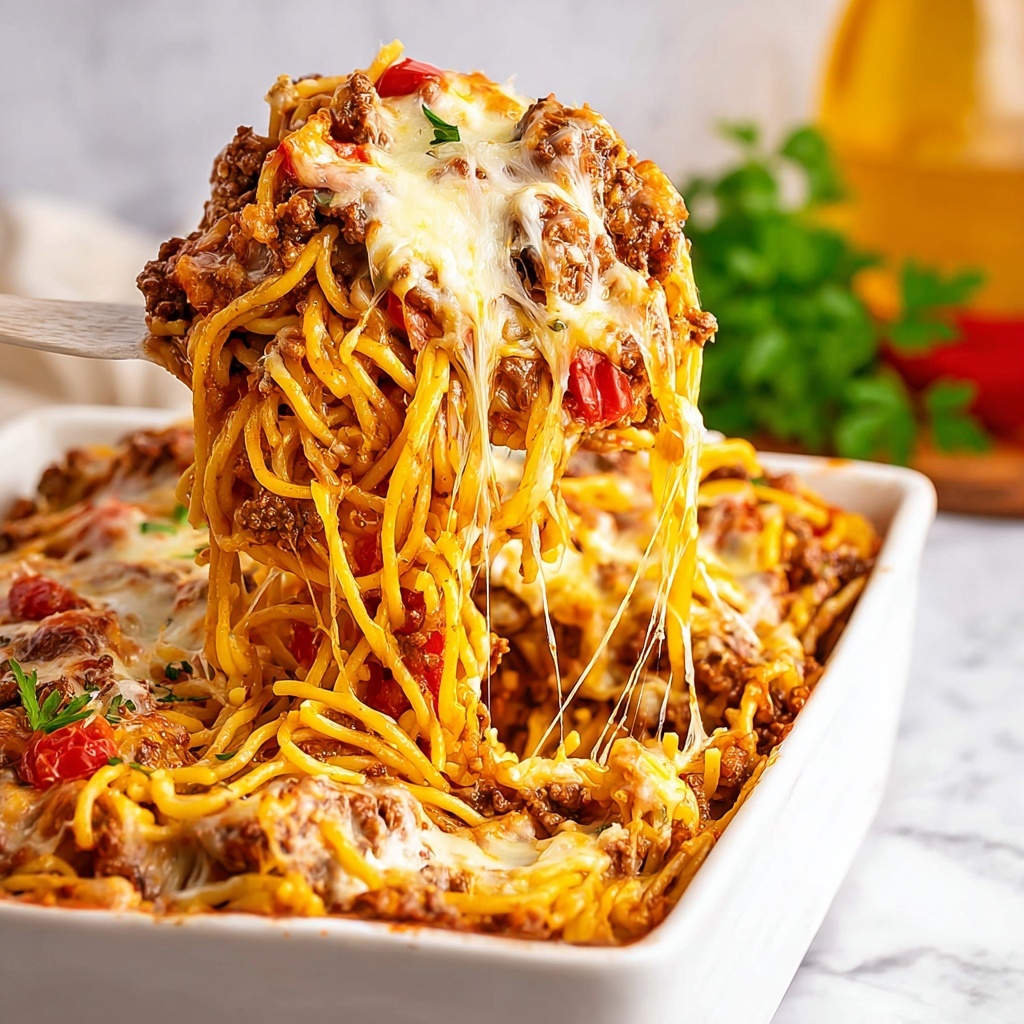 Baked Spaghetti Casserole Recipe - Recipe Image