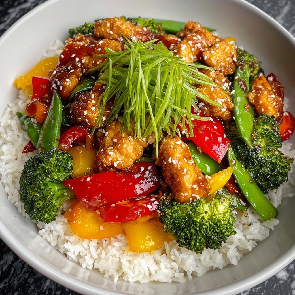 Honey Garlic Chicken Stir-Fry Recipe - Recipe Image