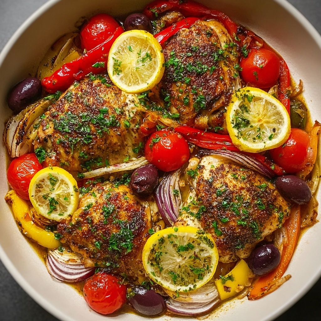 Mediterranean Chicken Skillet Recipe - Recipe Image