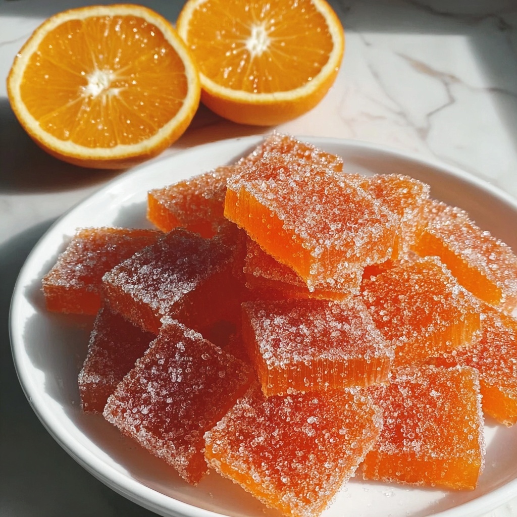 Classic Homemade Orange Candy Recipe - Recipe Image