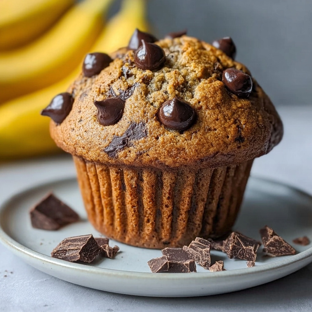 Choco-Banana Delight Muffins Recipe - Recipe Image