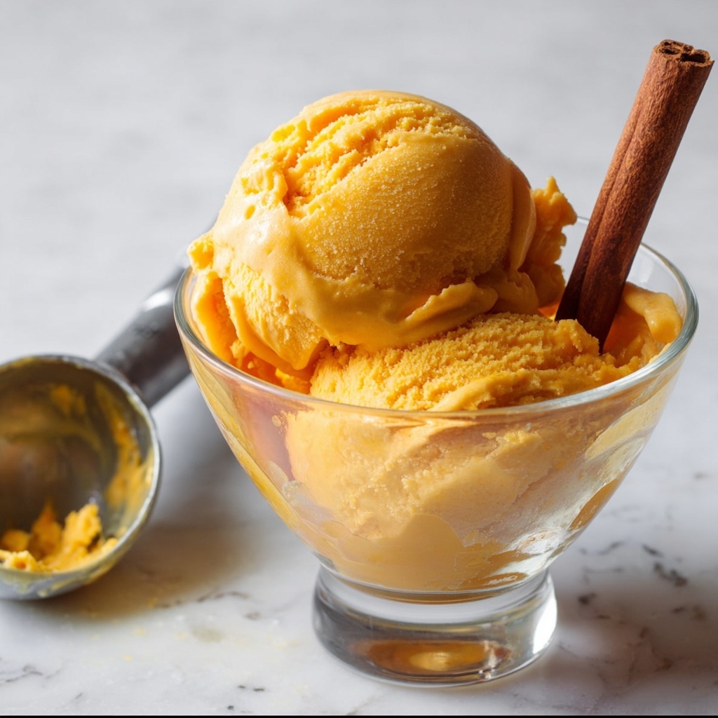 Pumpkin Ice Cream Recipe - Recipe Image