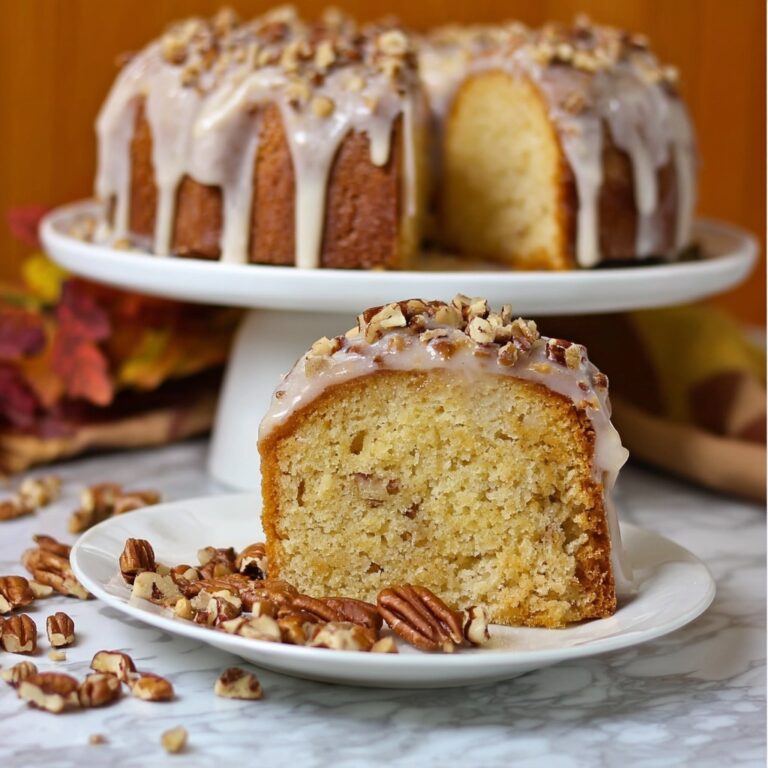 Bourbon Pecan Cake Recipe