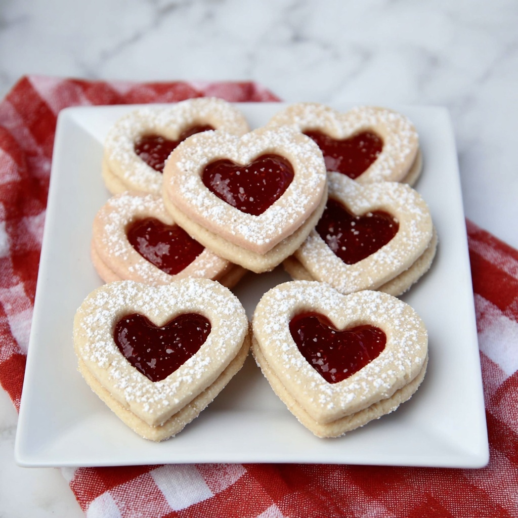 Heart Jam Cookies Recipe - Recipe Image