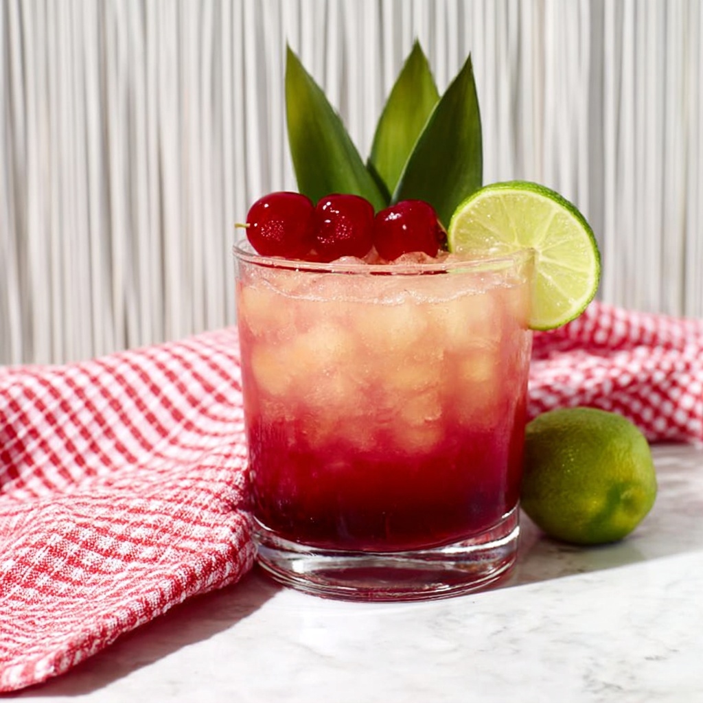 Pink Flamingo Cocktail Recipe - Recipe Image