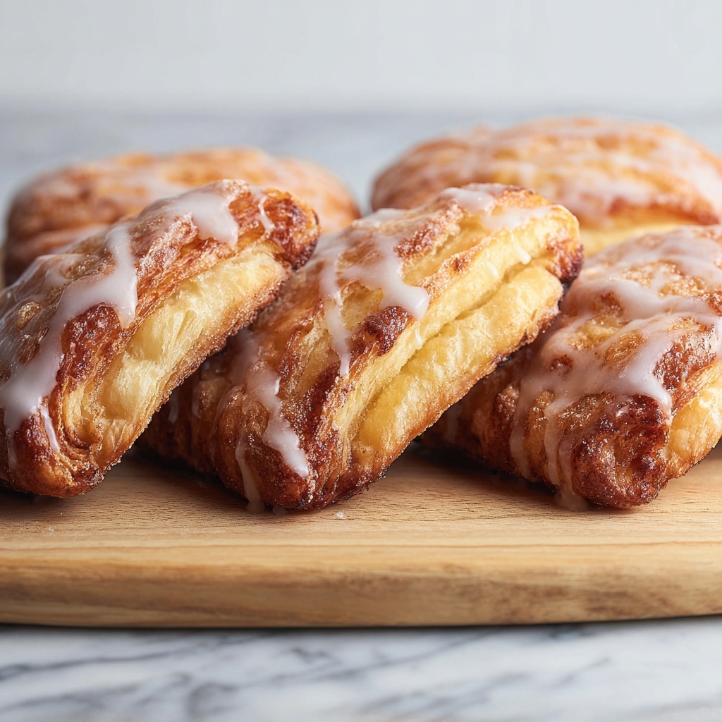 Cinnamon Crescent Rolls with Vanilla Drizzle Recipe - Recipe Image
