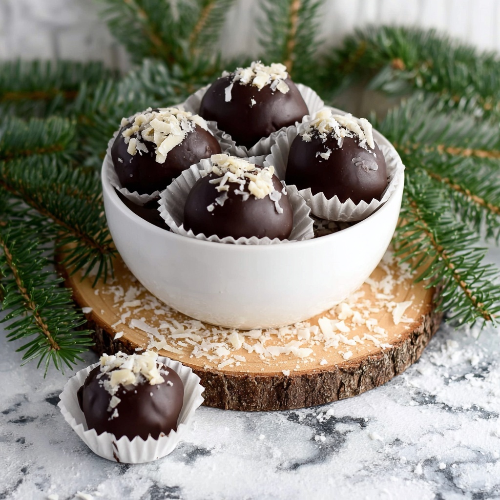 Chocolate Coconut Balls Recipe - Recipe Image