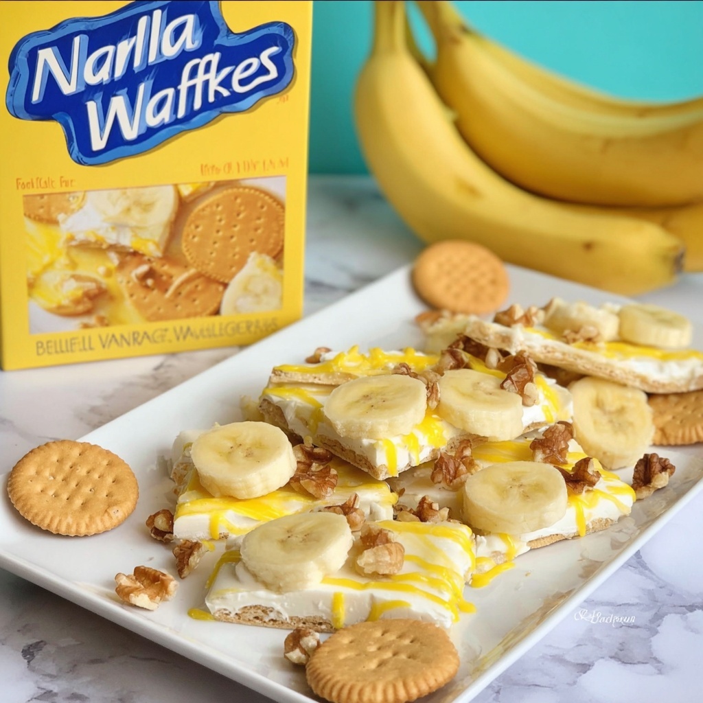 Nilla Banana Pudding Bark Recipe - Recipe Image